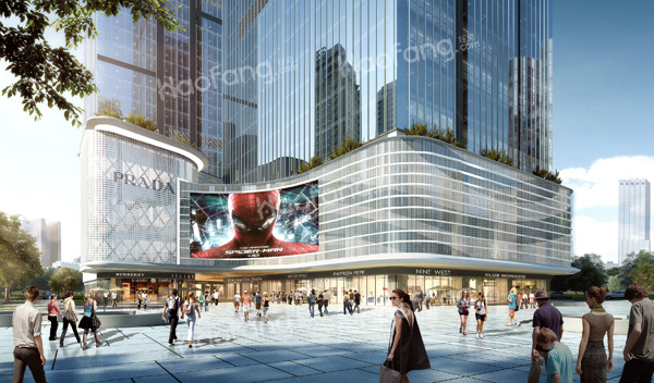 銘泰城市廣場(chǎng)效果圖