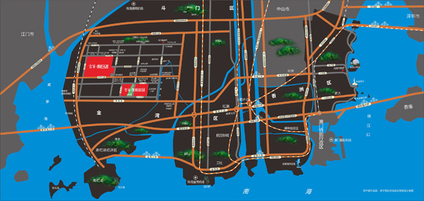 廣拓置業-京華家和花園位置圖