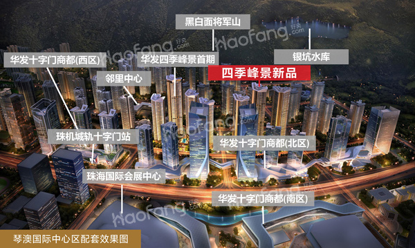 華發(fā)琴澳新城·四季峰景效果圖