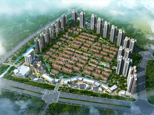 五洲東方墅效果圖