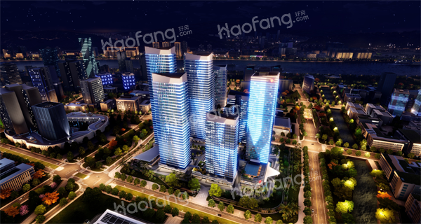 珠海中海南航灣區(qū)國際效果圖