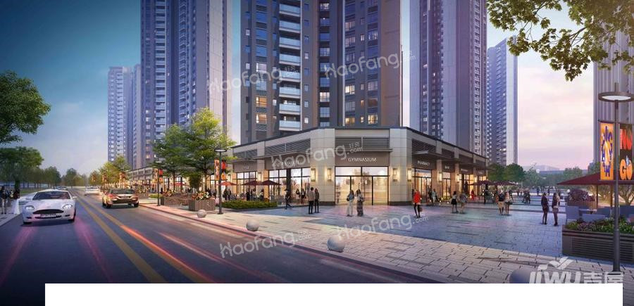 綠景喜悅薈商務中心效果圖