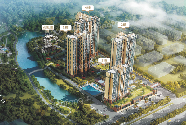 綠湖山莊效果圖