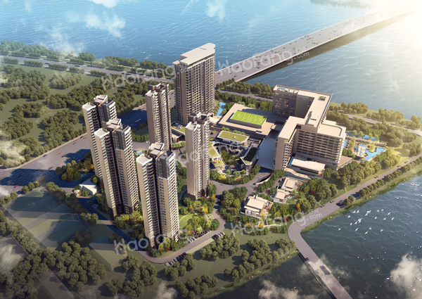 世榮峰景廣場效果圖