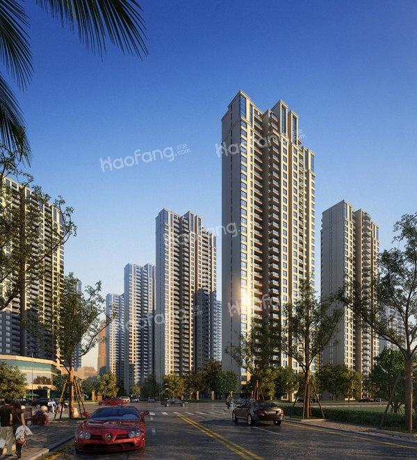 仁恒濱海半島效果圖