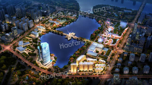 龍湖原著臺(tái)效果圖