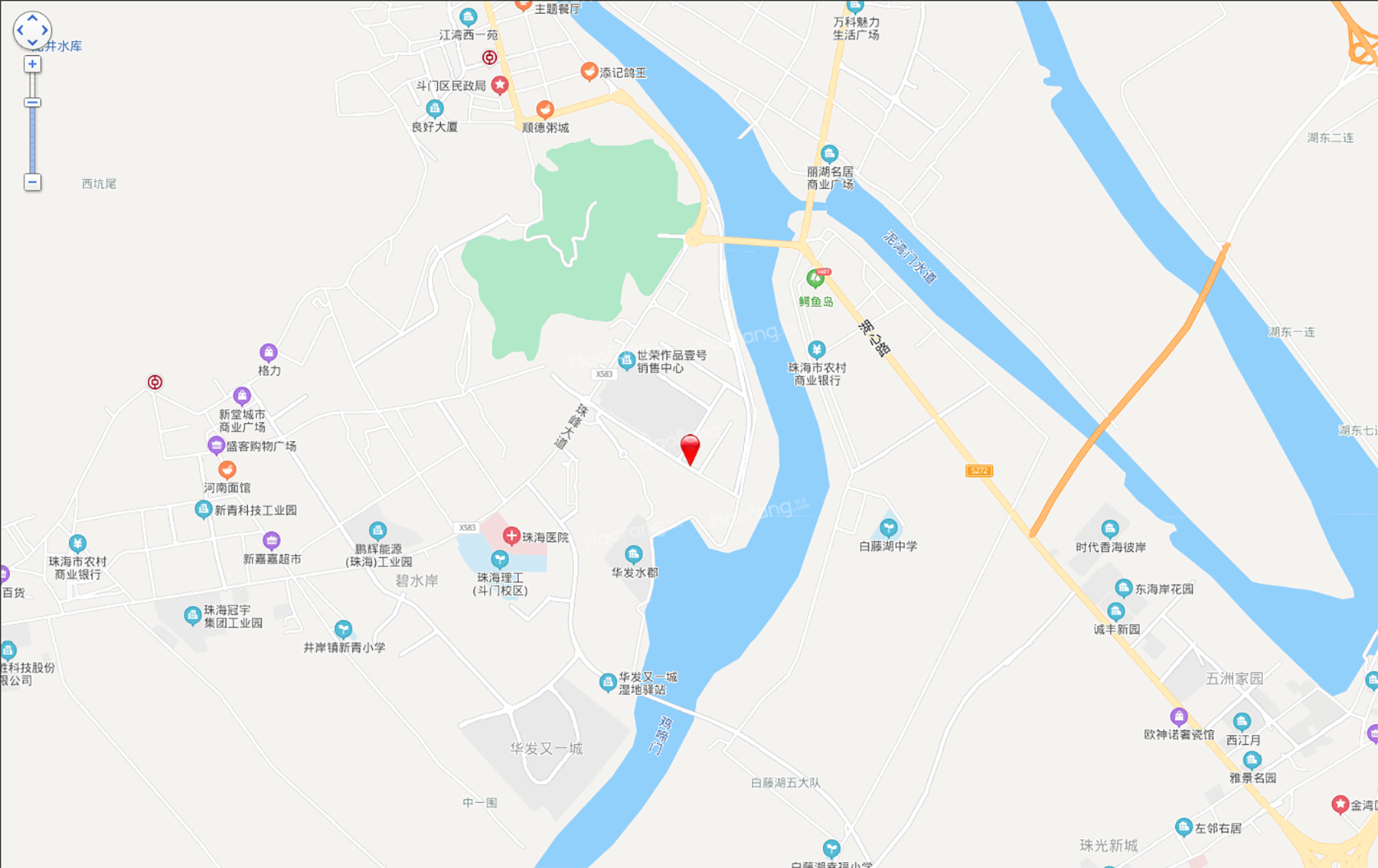 世榮峰景廣場位置圖