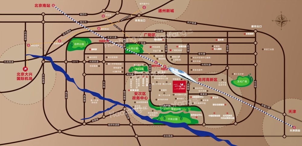 宏泰·龙河枫景位置图