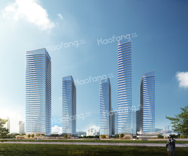 珠海中海南航灣區(qū)國際效果圖