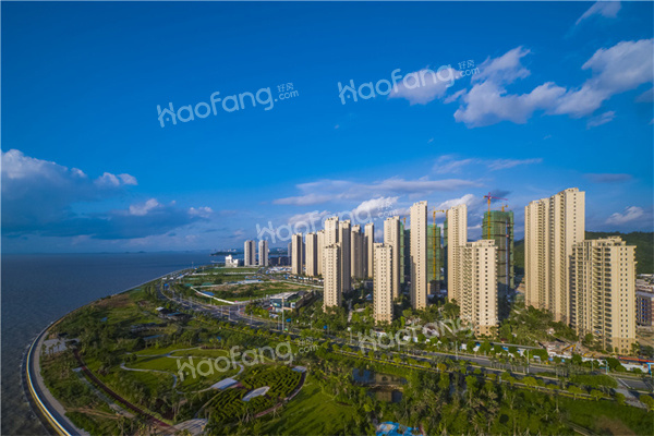 仁恒濱海半島實景圖