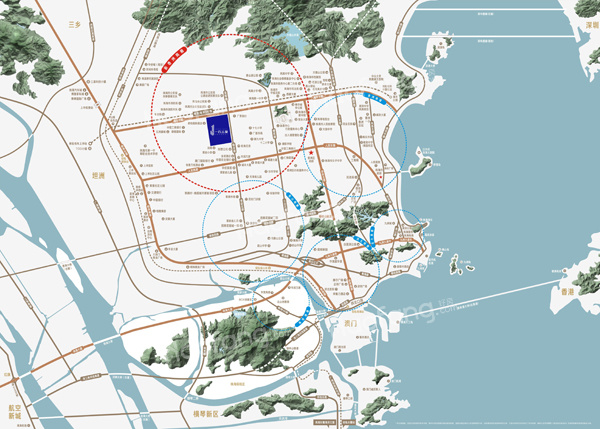 一方云頂位置圖