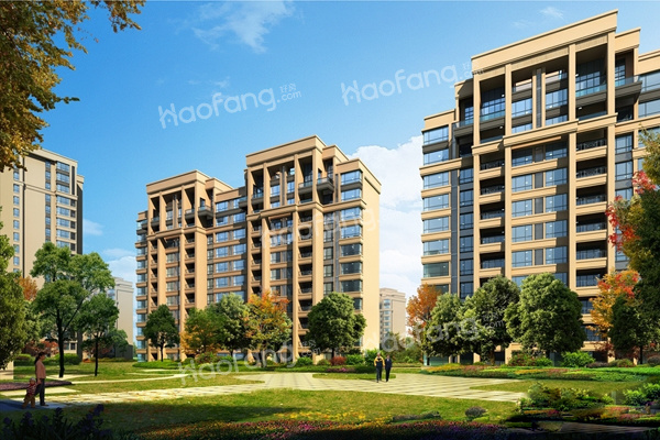 華發(fā)依山郡效果圖