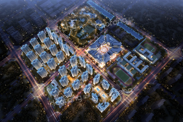 湖心金茂悅效果圖