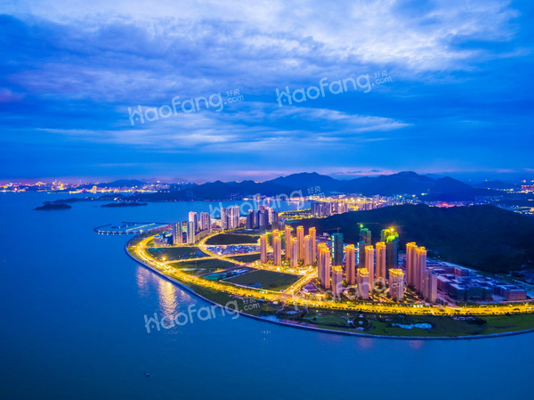 仁恒濱海半島實景圖