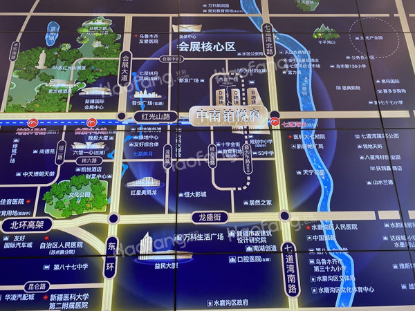 中南铂悦府位置图