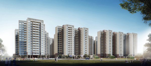 廣拓置業-京華家和花園效果圖