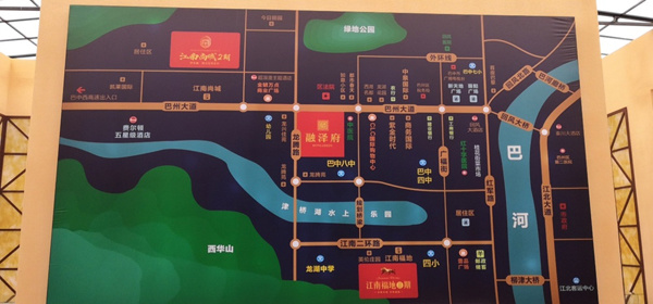 江南尚城（二期）位置图