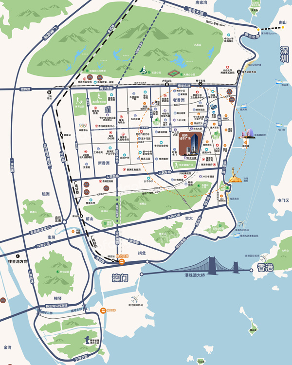 銘泰城市廣場(chǎng)位置圖