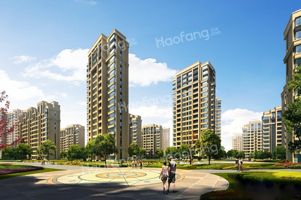 華發(fā)依山郡效果圖