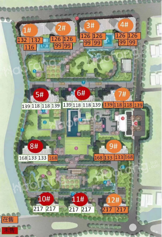 欢乐海岸·天鹅堡周边配套怎么样？欢乐海岸·天鹅堡户型有哪些？