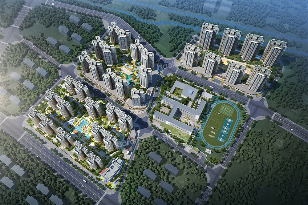 中海金地·未来城效果图