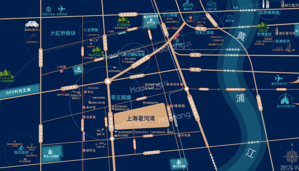 上海星河湾三期位置图