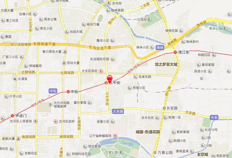南华中环广场位置图