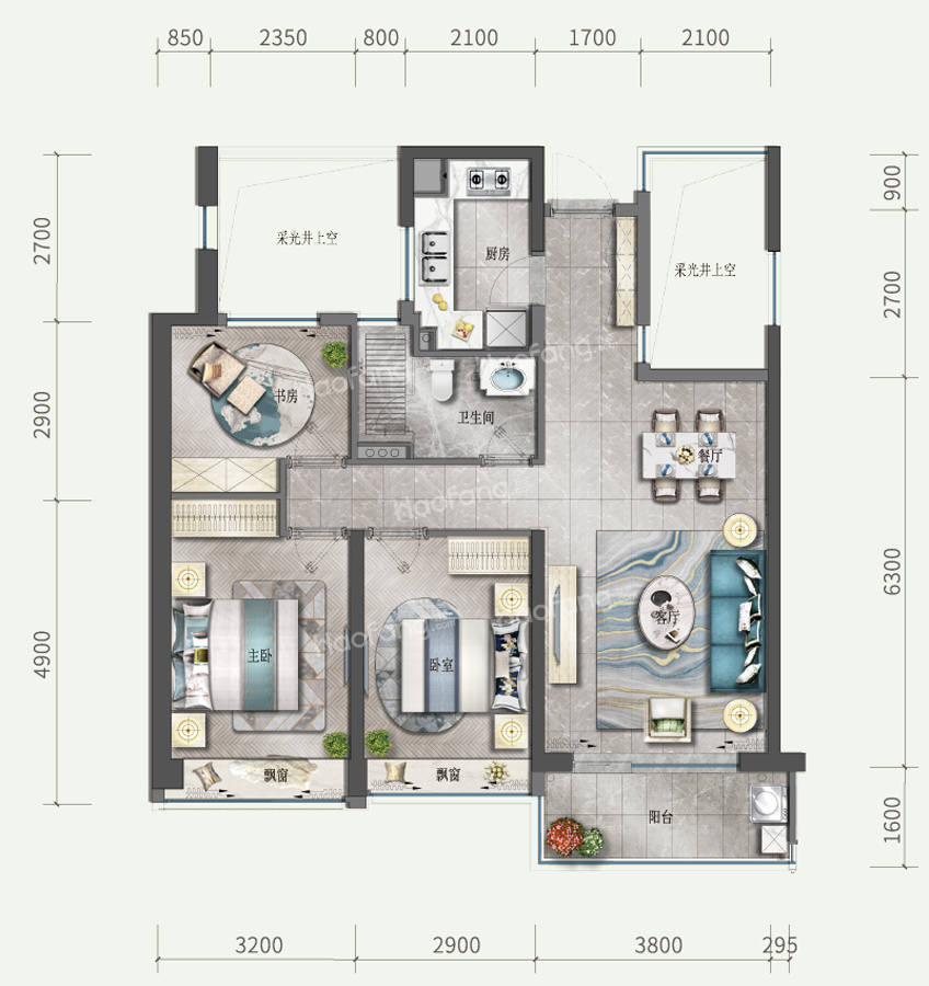翠湖香山·百合苑3室2廳1衛(wèi)