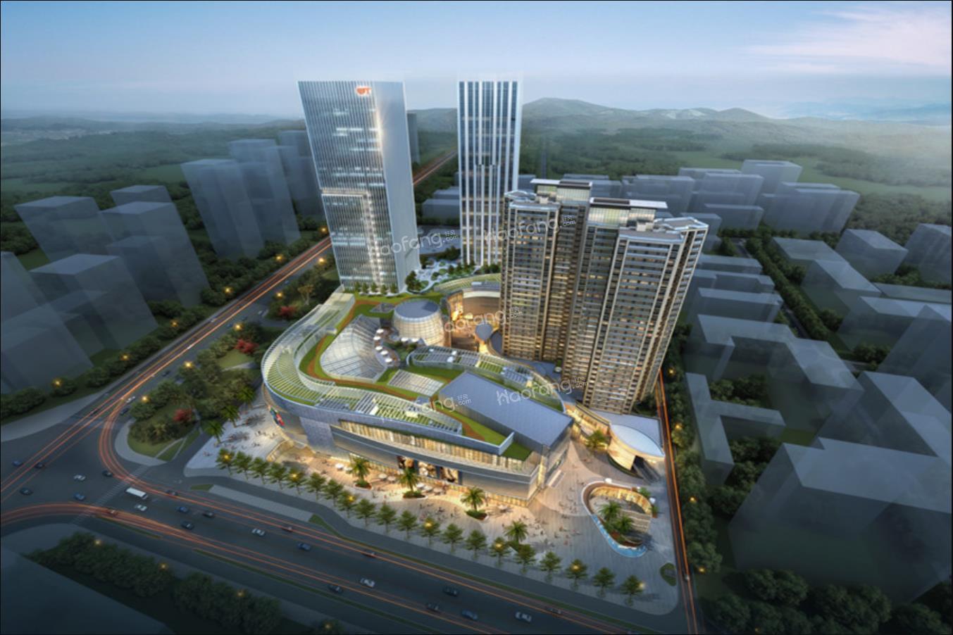 優特綠城·桂語香山效果圖