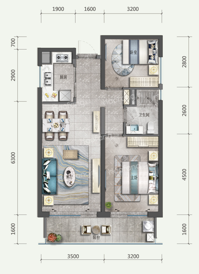 翠湖香山·百合苑2室2廳1衛(wèi)