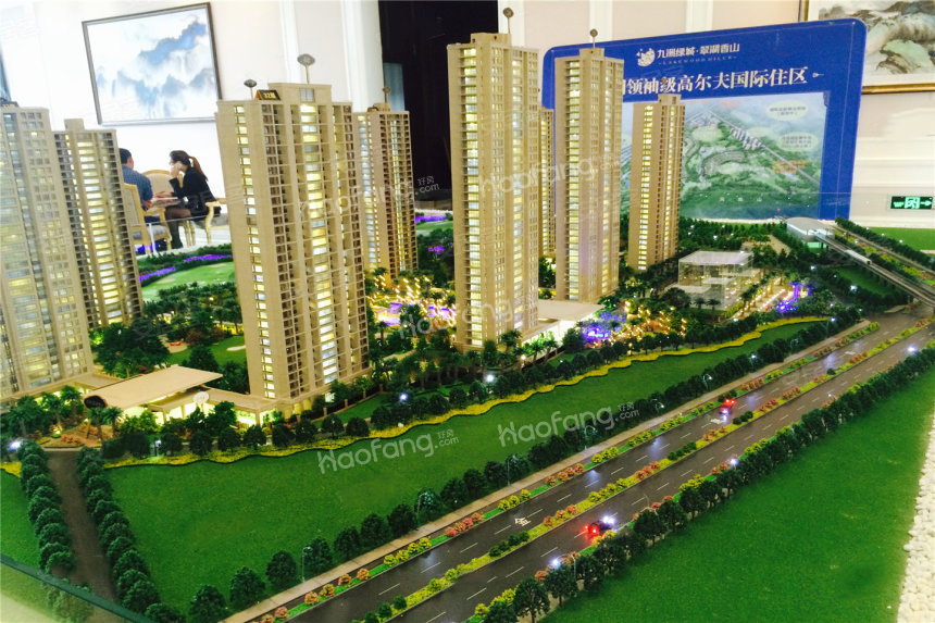 翠湖香山·百合苑沙盤圖