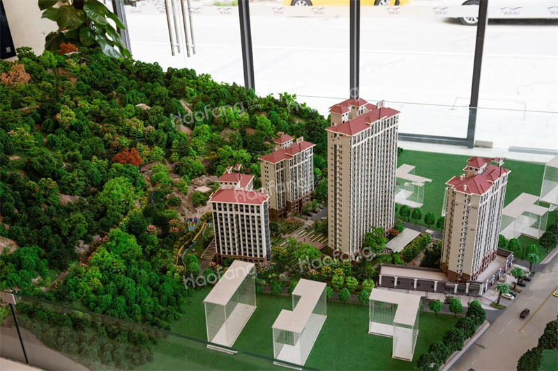 中珠山海間二期沙盤實(shí)景圖