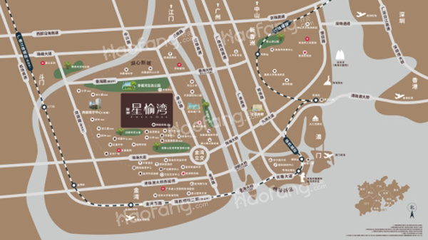 復地星愉灣位置圖