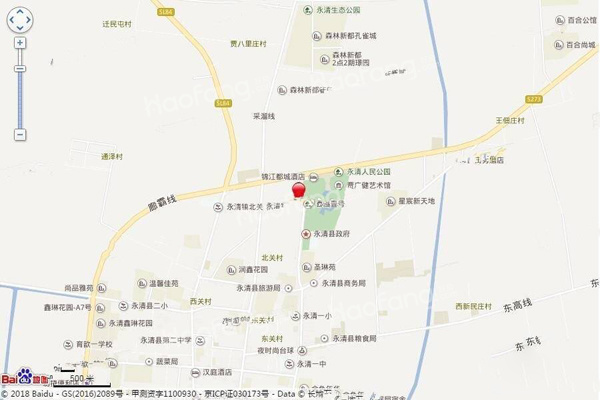明珠广场·燕南家园位置图