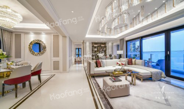 華發(fā)綠洋灣樣板間