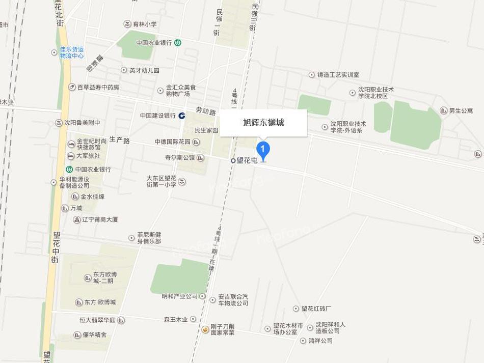 旭辉东樾城位置图