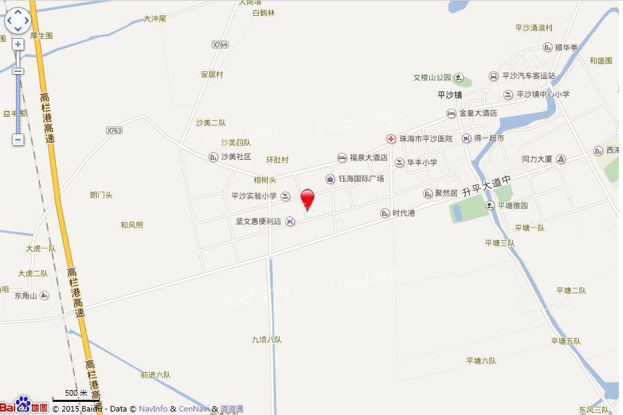 京華假日灣C區位置圖