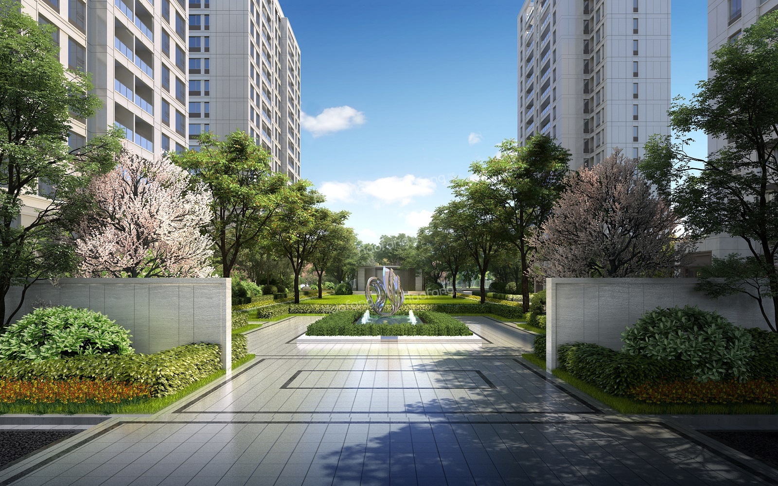 陕建名城·映蓝