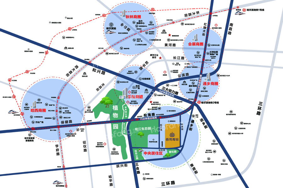 香湾青城位置图