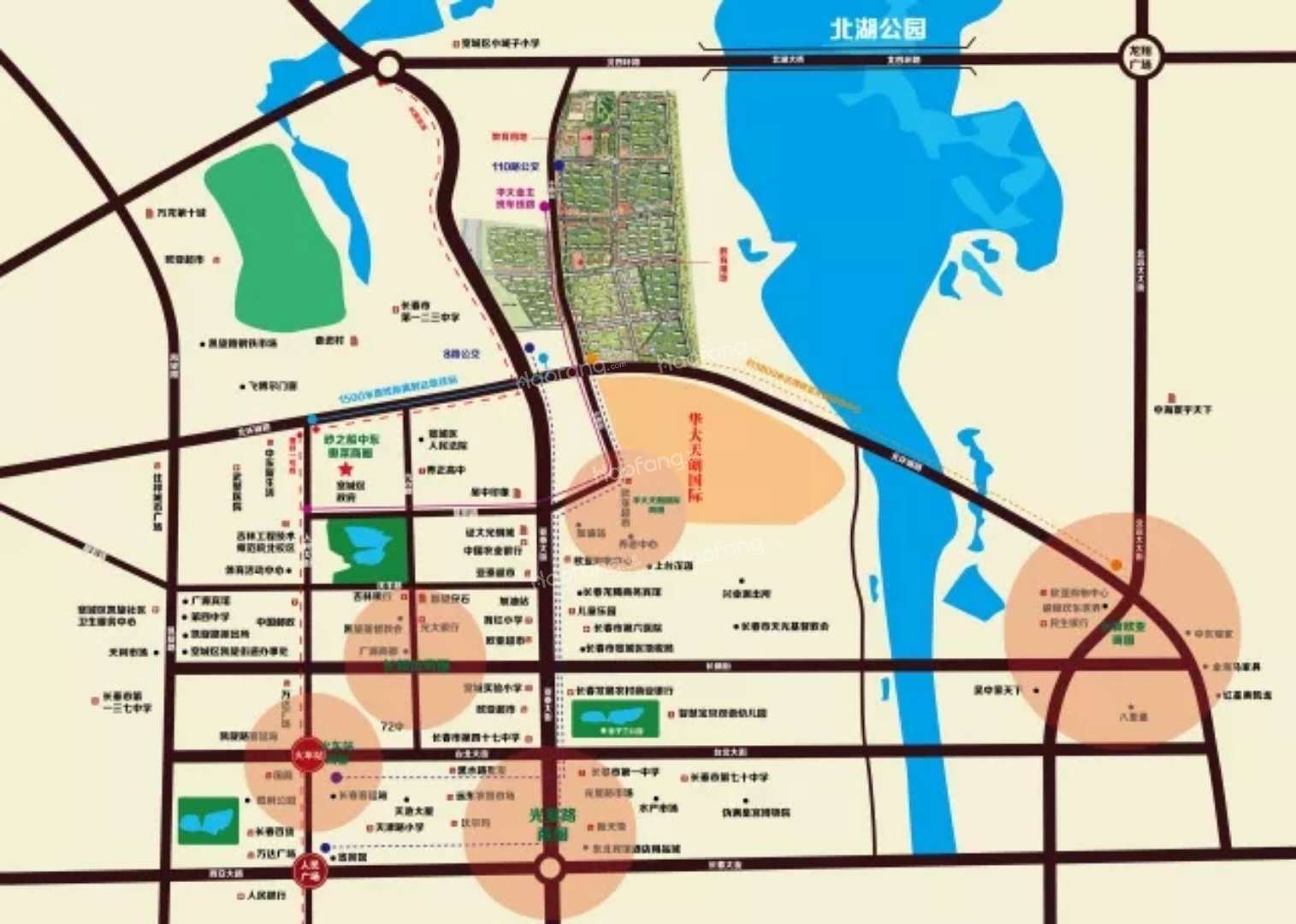 华大城位置图