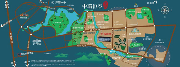 中瑞恒泰·东湖位置图
