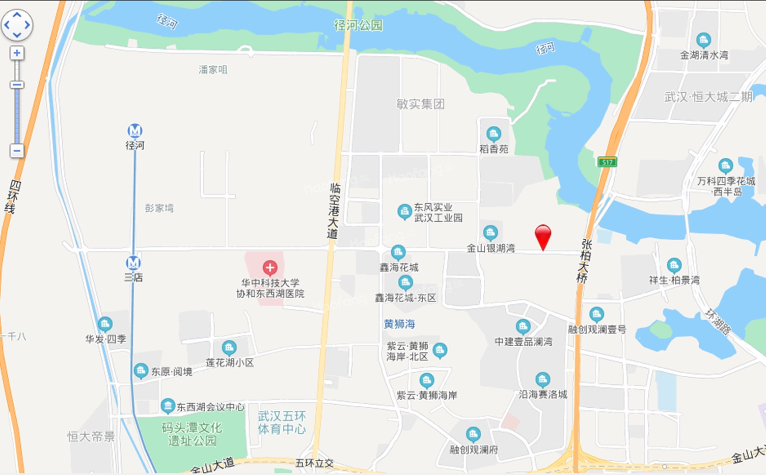 武汉二十四城位置图