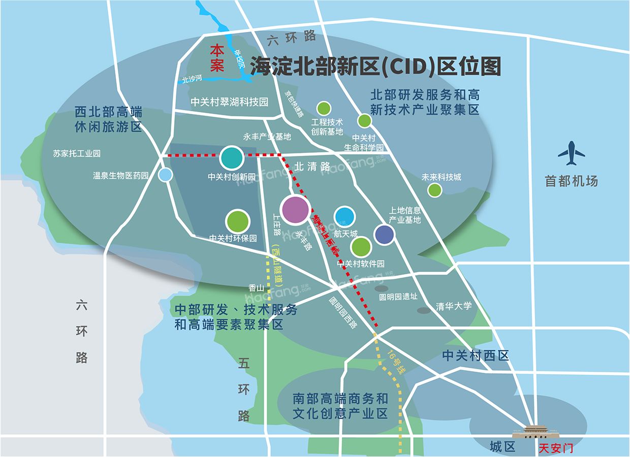 北京城建·国誉燕园位置图