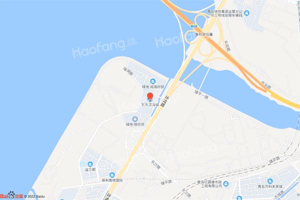 青岛滨海国际中心位置图