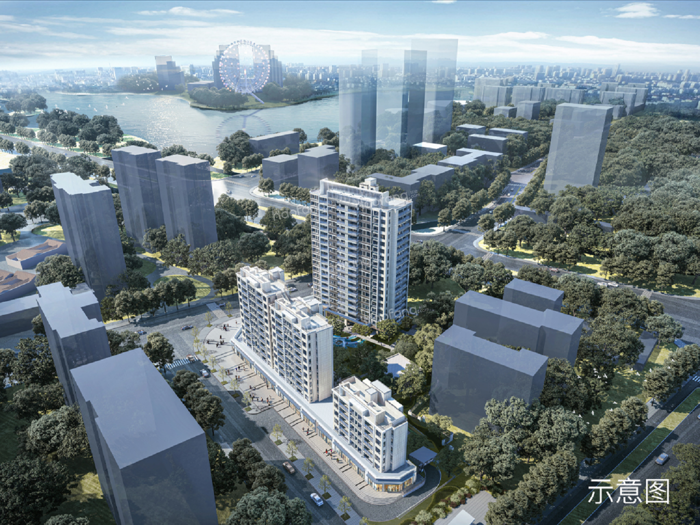 中海晋安湖叁号院已于2022年06月26日已开盘，均价均价36600元/㎡