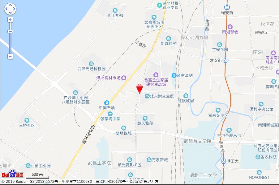 锦绣江城位置图