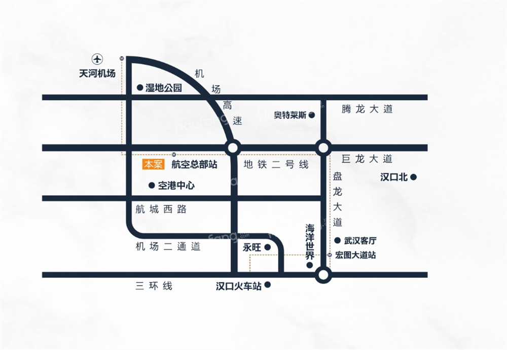 武汉城建新时代位置图