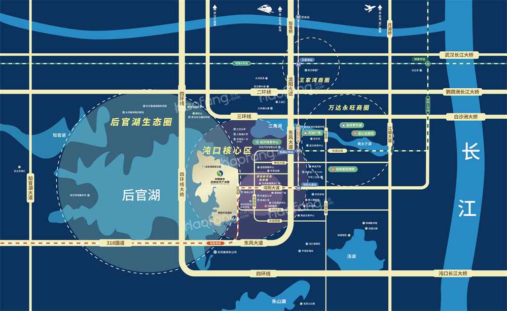 中国城乡·香樾洲位置图