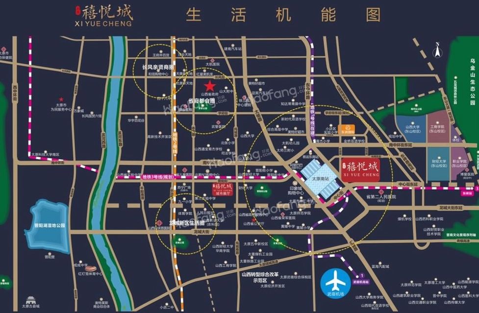 禧悦城位置图