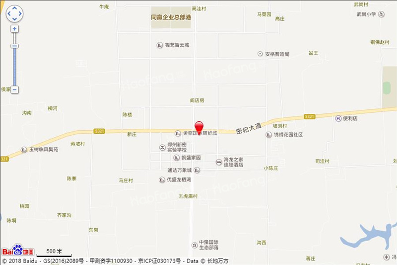 锦荣米兰小镇位置图